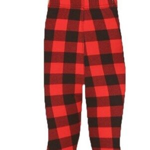Girls Buffalo Plaid Leggings Size Small/Medium